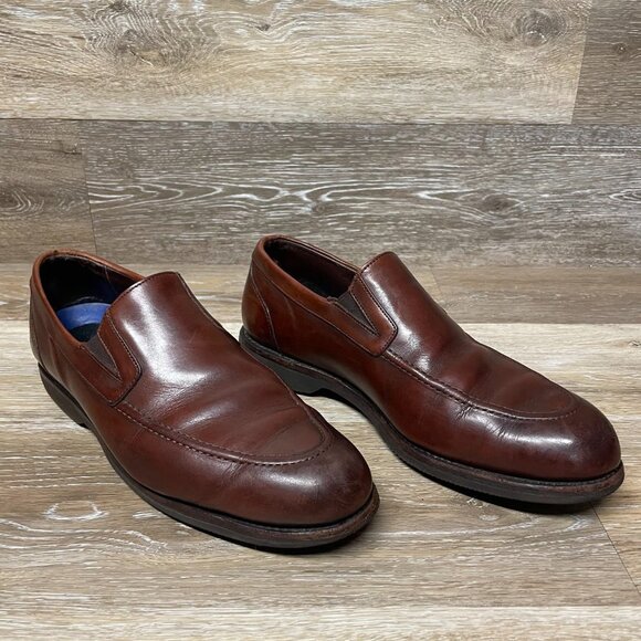 Allen Edmonds Men\'s Road Warriors Loafer,  Brown, Slip On Shoes Size 8.5